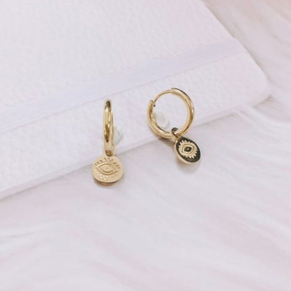 Mountain House Boutique Jewelry - I C U Huggie Earring